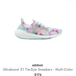 Adidas Ultraboost 21 Multicolor Tie-Dye Shoes
